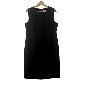 Calvin Klein Black Sleeveless Evening Dress sz 14
